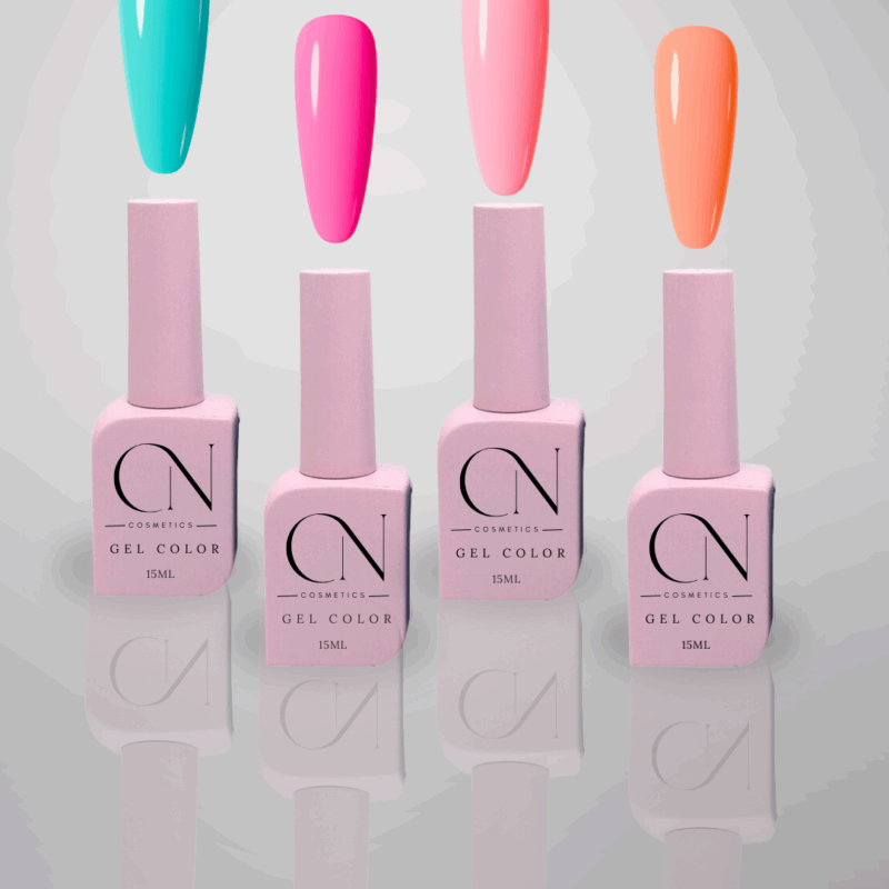CN Cosmetics Gellak 4 kleuren