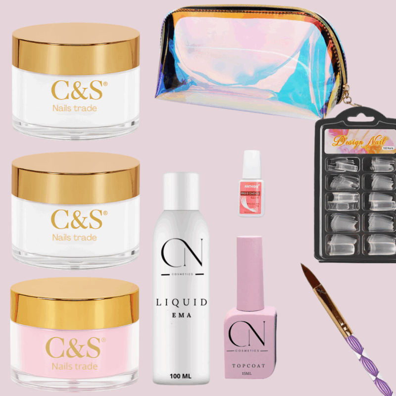 Professionele Acryl Set van C&S Trade - Acryl nagelset - Nagel set - Acryl starterset