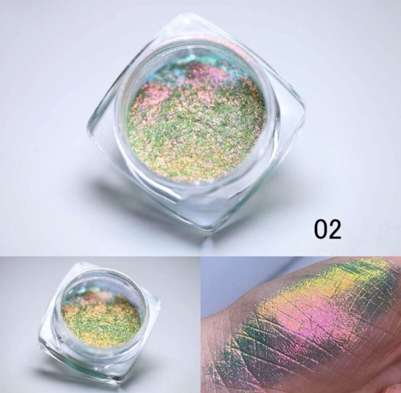 Nails Chrome Powder nr2