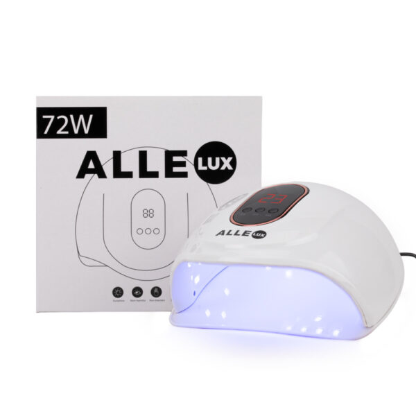 AlleLux UV/LED Nagellamp 72W Wit T15