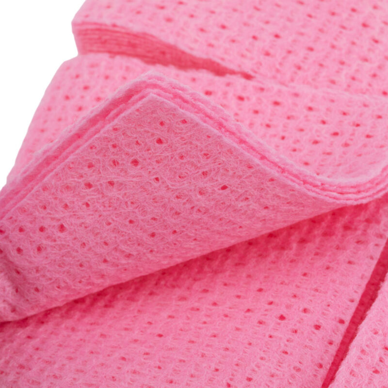 AlleMed Roze Stofvrije Nagel Wipes 5x5 cm 250 stuks - Afbeelding 2
