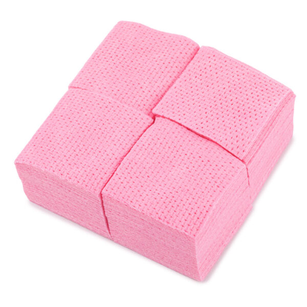AlleMed Roze Stofvrije Nagel Wipes 5x5 cm 250 stuks