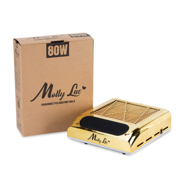 MollyLac Nagelstofafzuiger 80W 'Gold' 1-ventilator