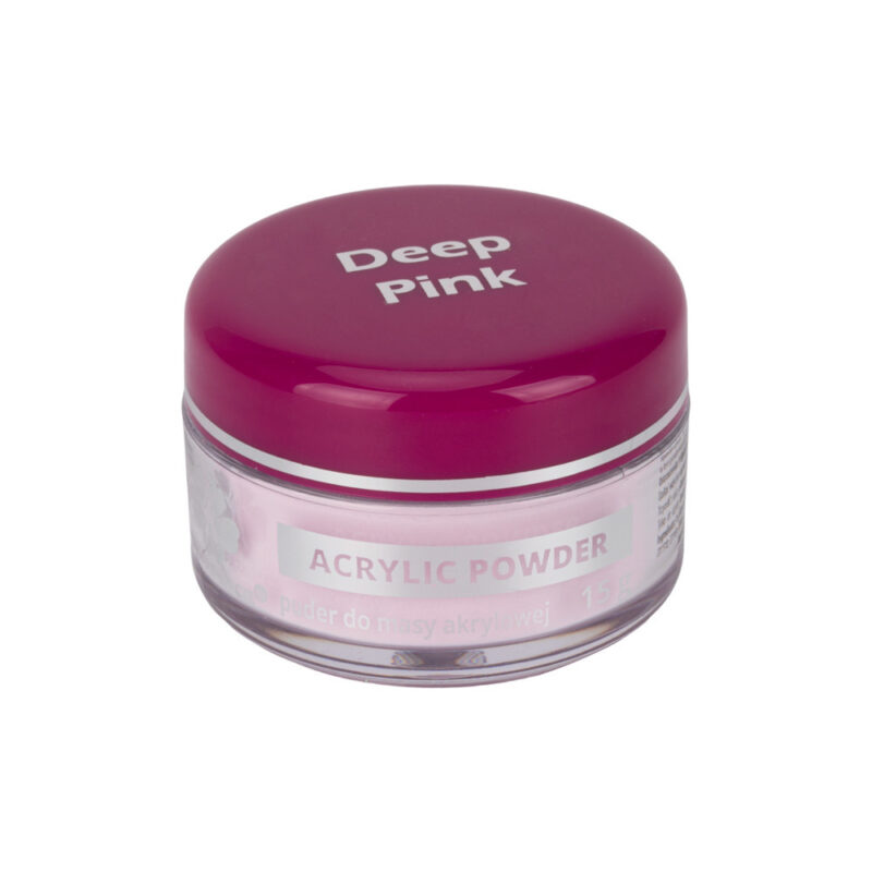 Allepaznokcie Acrylpoeder Deep Pink 15 g voor roze nagels - Afbeelding 4