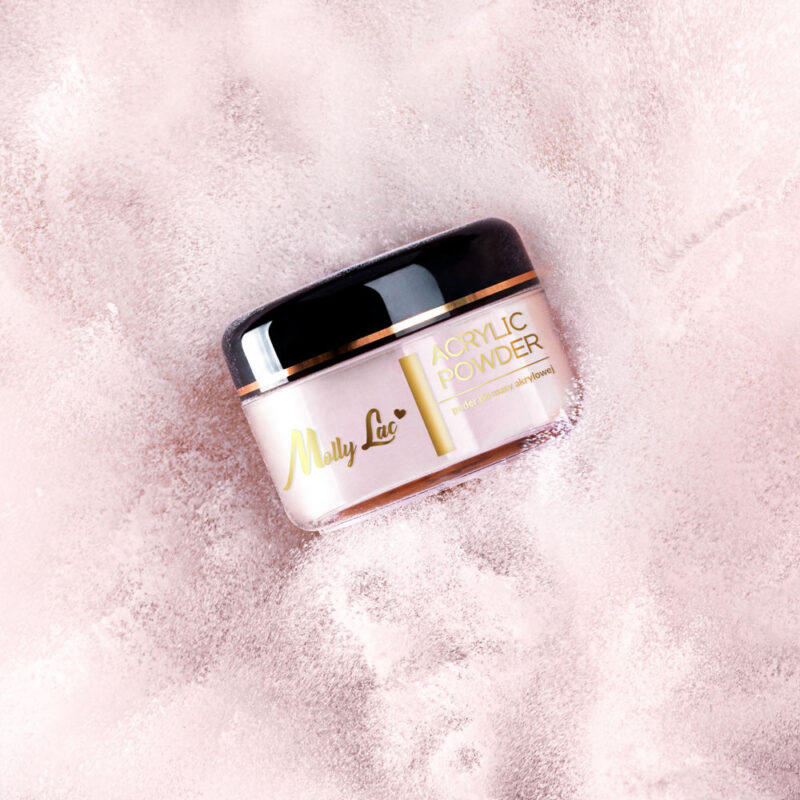 MollyLac Acrylpoeder Blush Cover 30 g voor perfecte nude nagels - Afbeelding 2