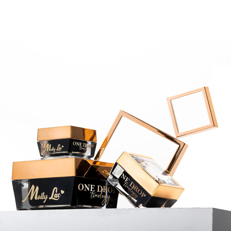 MollyLac One Drop Tixology Ice Glass Builder Gel 5g - Afbeelding 6